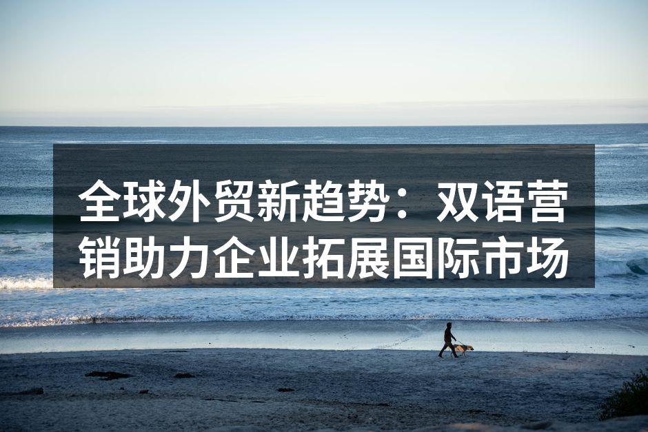 全球外贸新趋势：双语营销助力企业拓展国际
